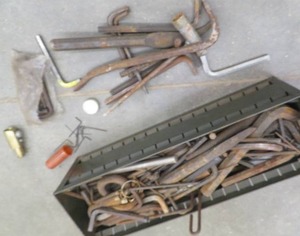lot 292 image: MISC HEAVY BOX OF ALLEN WRENCHES AND