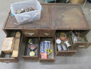 lot 301 image: LARGE METAL FILING CABINET