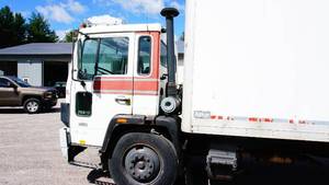 1988 Volvo Cab Over Engine Cube Van