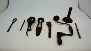 lot 11 image: Antique Tools