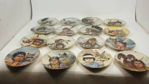 lot 13 image: Vague Shadows Limited Edition Dark-eyed Friends by Gregory Perillo Plate Collection