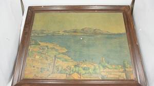 lot 56 image: Vintage artwork framed