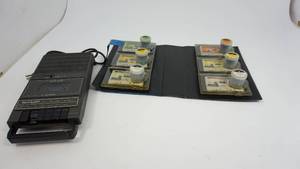 lot 60 image: Vintage sharp cassette tape recorder
