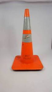 lot 64 image: Orange reflective street cone