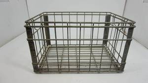 lot 89 image: Antique milk crate