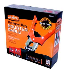 lot 53 image: 20-Ft. Super Duty Booster Cables