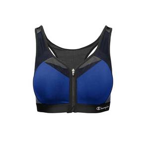 lot 72 image: Champion Womens Motion Control Zip-Close Sport Bra, 34D