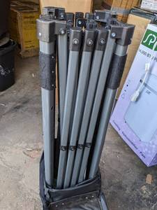 lot 228 image: Quik Shade Solo Steel 100 10 x 10 Straight Leg Canopy, Turquoise