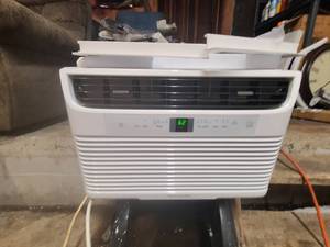 lot 163 image: Frigidaire 6,000 BTU Window Mini Compact Air Conditioner 