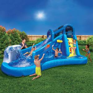 lot 162 image: Banzai Surf N Splash Inflatable Water Park - NEEDS REPAIR