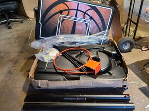 lot 268 image: Lifetime 44 Half-Court Portable Basketball System