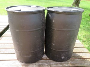 lot 29 image: 2) 30 GALLON BARRELS