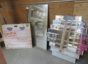 lot 88 image: NEW IN BOX BEVELED MIRROR PLUS 2 MORE