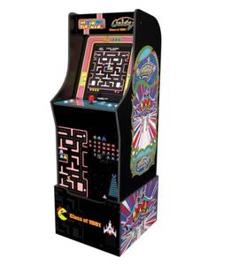 lot 610 image: Arcade1Up - Ms. PacMan & Galaga 1981 Ed Arcade