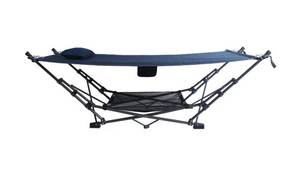 lot 678 image: Members Mark Portable Folding Hammock - Blue
