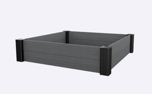 lot 693 image: NEW Keter Vista Raised Garden Bed - Graphite