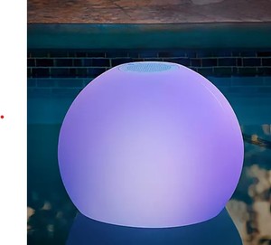 lot 712 image: Members Mark LED Floating Light-Up Speaker 1-Pack