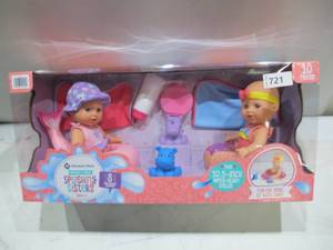 lot 721 image: Members Mark Splashing Sisters - Mermaid and Donut