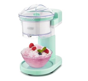 lot 724 image: NEW DASH Shaved Ice Maker SKU# DSIM100GBAQ02