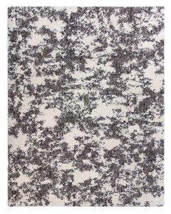 lot 658 image: Thomasville Hudson Lush Shag Area Rugs, GreyWhiteCream - 5ft 3in x 7ft 5in