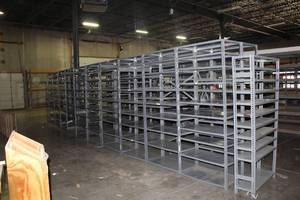 lot 440 image: Metal Industrial Racking