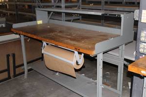 lot 493 image: Workstation with Paper Roller