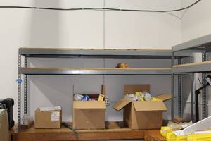lot 459 image: Heavy Duty Metal Industrial Racking
