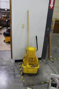 lot 513 image: Mop and Mop Bucket