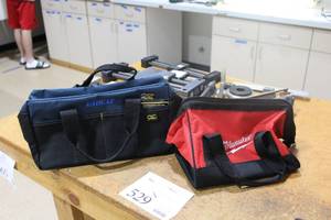 lot 529 image: Lot of (2) Tool Bags - Milwaukee, Erico