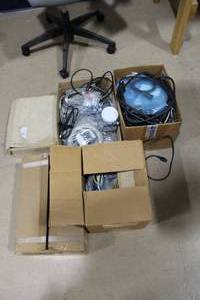 lot 551 image: Lot of (5 Boxes) Misc. Wiring