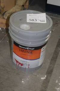 lot 583 image: Diamond Vogel Vantage Plus 5-Gallon Eggshell Interior Latex Paint