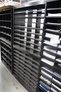 lot 602 image: Catalog Shelving Unit