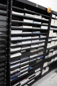 lot 603 image: Catalog Shelving Unit