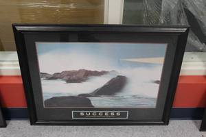 lot 625 image: Success Framed Poster