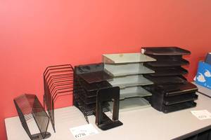 lot 678 image: Lot of (7) File Organizers
