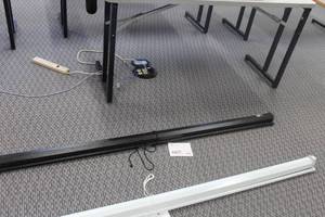 lot 667 image: 60 Projection Screen