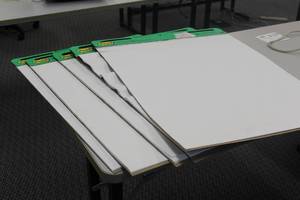 lot 692 image: Lot of (5) Easel Pads