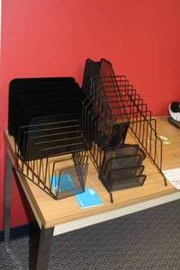 lot 700 image: Lot of (6) Document Organizers