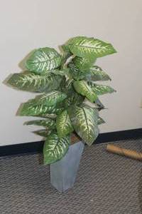 lot 780 image: Faux Potted Plant