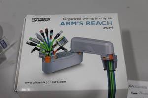 lot 561 image: Phoenix Contact Organized Arm Reach Wiring System (in original packaging)