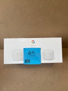 Google Nest Wifi - Mesh Router AC2200 and 2 Points with Google Assistant - 3 Pack