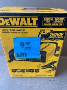 DEWALT 1000-Watt Portable Car Power Inverter with Triple USB Ports