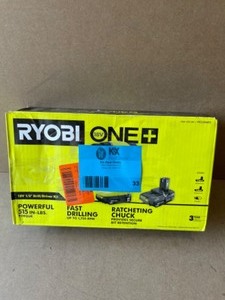 RYOBI ONE 18V Cordless 12 in. DrillDriver Kit with (2) 1.5 Ah Batteries and Charger