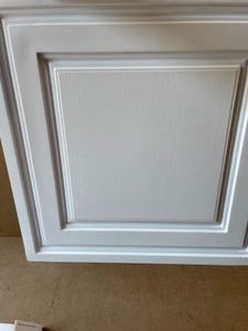 Ceilume Stratford White Feather-Light 2 ft. x 2 ft. Lay-in Ceiling Panel (Case of 6)