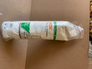 HDX 10 ft. x 25 ft. Clear 6 mil Plastic Sheeting