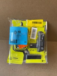 RYOBI ONE 18V Lithium-Ion 2.0 Ah Compact Battery and Charger Starter Kit
