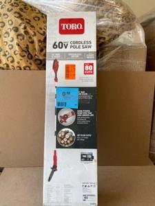 Toro 10 in. 60-Volt Lithium Ion Cordless Electric Pole Saw - Battery and Charger Included