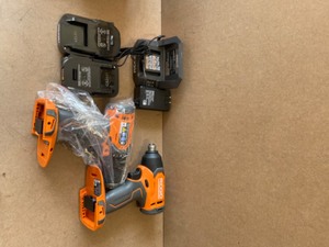 RIDGID 18V Cordless 2-Tool Combo Kit with 12 in. DrillDriver, 14 in. Impact Driver, (2) 2.0 Ah Batteries, Charger, and Bag