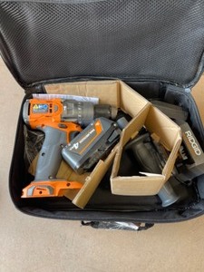 RIDGID 18V Brushless Cordless 12 in. Hammer DrillDriver Kit with 4.0 Ah MAX Output Battery, 18V Charger, and Tool Bag