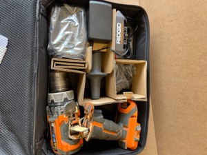 RIDGID 18V Brushless Cordless 12 in. Hammer DrillDriver Kit with 4.0 Ah MAX Output Battery, 18V Charger, and Tool Bag